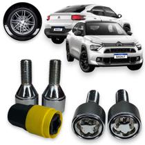 Kit Trava Parafuso / Porca Roda Antifurto 1011 Cabeça Giratória Citroen Basalt Kit Trava Parafuso / Porca Roda Antifurto 1011 Cabeça Giratória Citroen Basalt