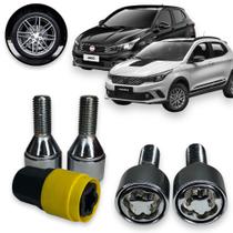 Kit Trava Parafuso / Porca Roda Antifurto 1011 Cabeça Giratória Fiat Argo