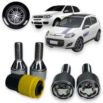 Kit Trava Parafuso / Porca Roda Antifurto 1011 Cabeça Giratória Fiat Palio
