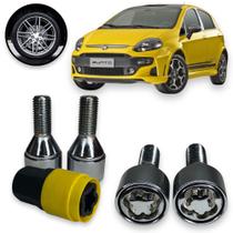 Kit Trava Parafuso / Porca Roda Antifurto 1011 Cabeça Giratória Fiat Punto