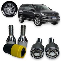 Kit Trava Parafuso / Porca Roda Antifurto 1011 Cabeça Giratória Jeep Commander Kit Trava Parafuso / Porca Roda Antifurto 1011 Cabeça Giratória Jeep Commander