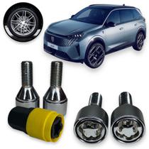 Kit Trava Parafuso / Porca Roda Antifurto 1011 Cabeça Giratória Peugeot 5008