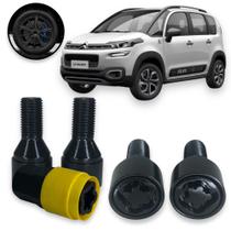 Kit Trava Parafuso Roda Antifurto 1011B Cabeça Giratória Preto Citroen Air Cross Kit Trava Parafuso Roda Antifurto 1011B Cabeça Giratória Preto Citroen Air Cross
