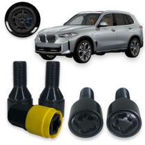 Kit Trava Parafuso Roda Antifurto 1014B Cabeça Giratória Preto BMW X5 Kit Trava Parafuso Roda Antifurto 1014B Cabeça Giratória Preto BMW X5