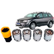 Kit Trava Porca Parafuso Antifurto de Rodas Dodge Journey Todos