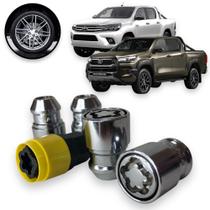 Kit Trava Porca / Parafuso Roda Antifurto 1001 Cabeça Giratória Toyota Hilux Kit Trava Porca / Parafuso Roda Antifurto 1001 Cabeça Giratória Toyota Hilux