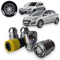 Kit Trava Porca / Parafuso Roda Antifurto 1002 Cabeça Giratória Hyundai I30 Kit Trava Porca / Parafuso Roda Antifurto 1002 Cabeça Giratória Hyundai I30