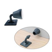 Kit Trava Porta Silicone 2 Peças com Adesivo Alta Aderência silicone mute porta rolha