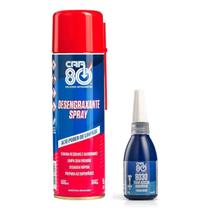 Kit Trava Rosca E Porcas E Desengraxante Spray Car80