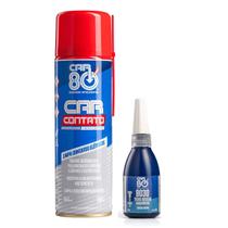 Kit Trava Rosca E Porcas E Limpa Contato Car80