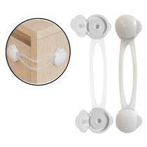 Kit Travas Segurança Para Crianças Multiuso Flexível 2 Peças Armário Gavetas Portas Bebê Trava Adesivo Buba Kit Travas Segurança Para Crianças Multiuso Flexível 2 Peças Armário Gavetas Portas Bebê Trava Adesivo Buba