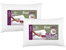 Kit Travesseiro Duoflex Látex Real 2 Unidades