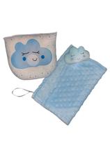 Kit Travesseiro Modelador e Naninha Para Bebê