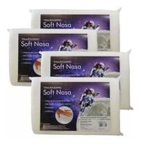 Kit Travesseiro Soft Nasa Antialergico Leve 5 Pague 4