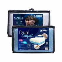Kit Travesseiros Dual Confort e Marine Sonos 2 Peças