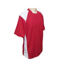 Kit TRB com 16 Camisas Vermelho/Branco e 16 Calções Brancos