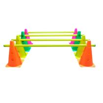 Kit Treinamento 3 Níveis 8 Cones 24cm 4 Tubos Funcional Kit Treinamento 3 Níveis 8 Cones 24cm 4 Tubos Funcional