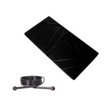 Kit Treinar Em Casa Com Colchonete Preto + Corda de Pular Ajustável Kit Treinar Em Casa Com Colchonete Preto + Corda de Pular Ajustável