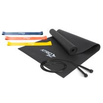 Kit Treino Corda, Elástico e Tapete Atrio - ES357