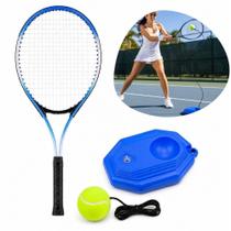 Kit Treino de Tênis Tennis Trainer Raquete 52CM Base e Bola Elástica Yeet Kit Treino de Tênis Tennis Trainer Raquete 52CM Base e Bola Elástica Yeet