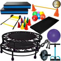 Kit Treino Funcional Completo Para Exercício Aeróbico +Jump Kit Treino Funcional Completo Para Exercício Aeróbico +Jump