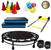 Kit Treino Funcional Para Exercício Emagrecer Em Casa Kit Treino Funcional Para Exercício Emagrecer Em Casa