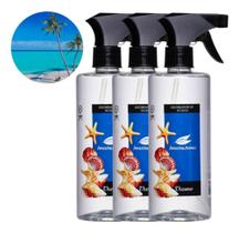Kit Tres Aguas Perfumadas Odorizador de Tecidos Oceano Amazonia Aromas