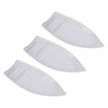 Kit Três Barcos de Melamina 26 x 21 x 4,2cm WECK