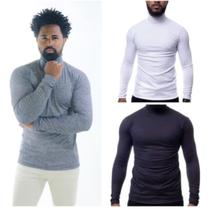 Kit Três Cacharrel Masculina Gola Alta Kit Três Cacharrel Masculina Gola Alta