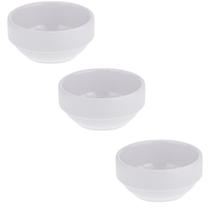 Kit Três Finger Food de Melamina Mini Empilhável ø 5,6 x 2,3 cm - 30 ml WECK Kit Três Finger Food de Melamina Mini Empilhável ø 5,6 x 2,3 cm - 30 ml WECK