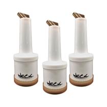 Kit Três Garrafas Store'n Pour 500ml Marrom Weck