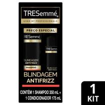 Kit Tresemmé Blindagem Antifrizz Shampoo 350ml + Condicionador 175ml