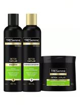 Kit Tresemmé Detox Capilar Shampoo, Cond. E Máscara 400g.