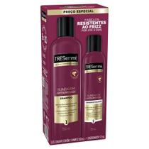 Kit Tresemmé Shampoo 350ml + Condicionador 175ml Blindagem Antiumidade