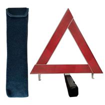 Kit Triângulo Automotivo Segurança Base pesada Com Bolsa