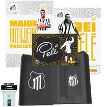 Kit Tributo Rei Pelé Santos Futebol Clube Coleção Com 40 Cards + Extra Lendário