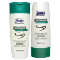 Kit Tricofort Anticaspa Shampoo e Condicionador 250ml Original!