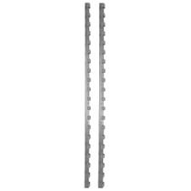 Kit Trilho 1 M Aço Inox P/ Vinil 2 Un - EXTRUFLEX