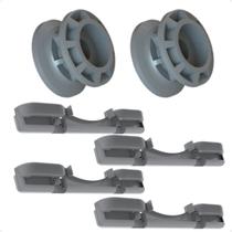 Kit Trilho Banco FIAT UNO 1985-2013 Encosto Carretel Plástico Kit Trilho Banco FIAT UNO 1985-2013 Encosto Carretel Plástico