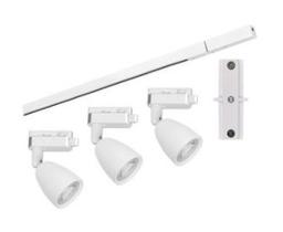 Kit Trilho Eletreficado Direct Led Taschibra 6500K 18w Luz Fria