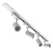 Kit Trilho Eletrificado 1 Metro Com 4 Spots Led 7w