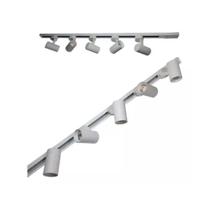 Kit Trilho Eletrificado 1,5m + 5 Spot Led 7w