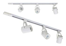 Kit Trilho Eletrificado 1m + 3 Spot Branco + 3 LED Par20 3000k St1978