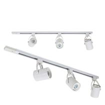 Kit Trilho Eletrificado 1m + 3 Spot Branco + 3 LED Par20 6500k St1978
