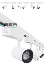 Kit Trilho Eletrificado 1M 4 Spots 7W Branco 4000K Kit Trilho Eletrificado 1M 4 Spots 7W Branco 4000K