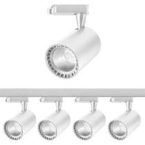 Kit Trilho Eletrificado 1m + 4 Spots Led 7w Branco Neutro 4k