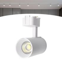 Kit Trilho Eletrificado 2m+8 Spots Led 7w Branco Quente 3k Kit Trilho Eletrificado 2m+8 Spots Led 7w Branco Quente 3k