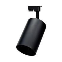 Kit Trilho Taschibra Com 3 Spot Track Par30 E27 Bivolt Preto