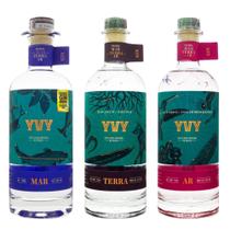 Kit Trilogia 3 Gin Yvy 750ml