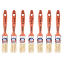 Kit Trincha Pincel 7 Peças Pintura Parede E Madeira 1 Polegada Atlas Kit Trincha Pincel 7 Peças Pintura Parede E Madeira 1 Polegada Atlas